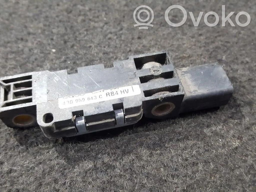 Sensor impacto/accidente para activar Airbag   4B0959643C,4B0959643C
