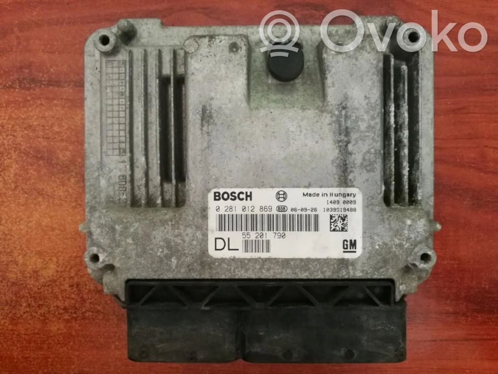 Opel Vectra C Unitate/modul de control motor 