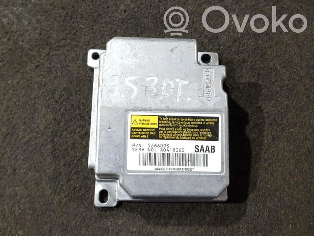 Airbag control unit/module   5266093,A0418060,5266093,A0418060