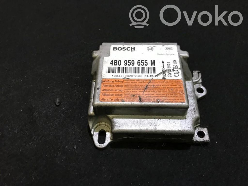 Centralina/modulo airbag   4B0959655M,0285001432,0285001432,4B0959655M