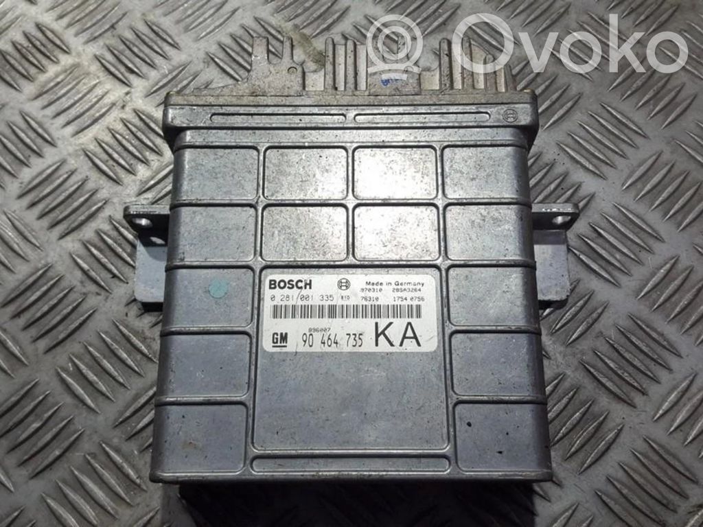 Opel Vectra B Centralina/modulo del motore 