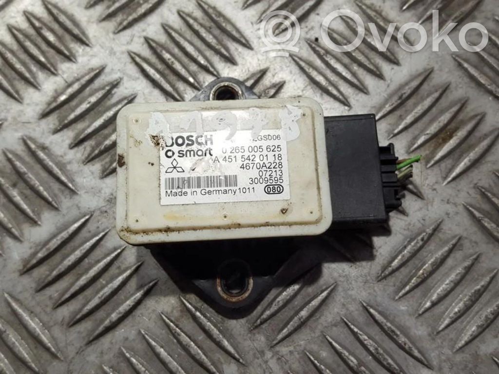 Smart ForTwo II Sensor ESP de aceleración de frecuencia del intermitente 