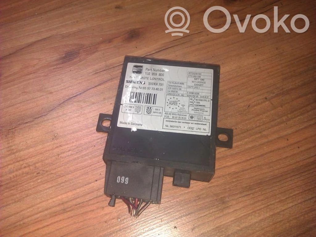 Altre centraline/moduli   1L0959800,1L0959800