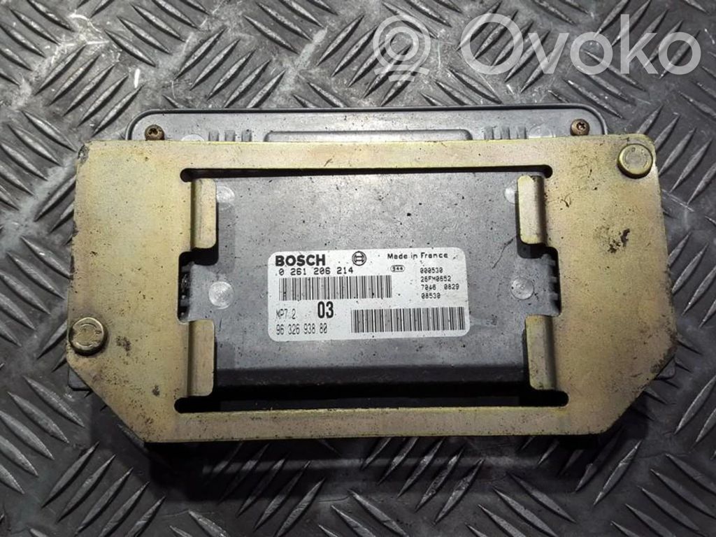 Engine control unit/module   9632693880,0261206214,0261206214,9632693880