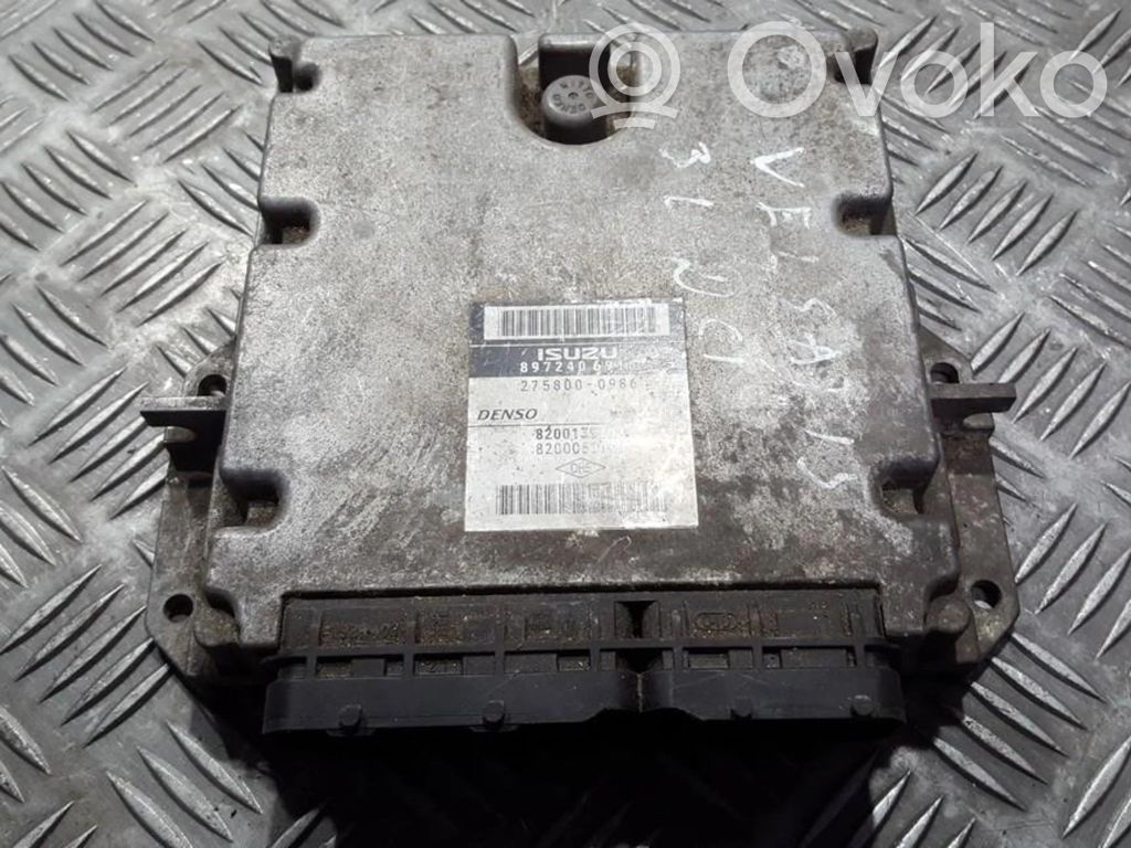 Renault Vel Satis Engine control unit/module 