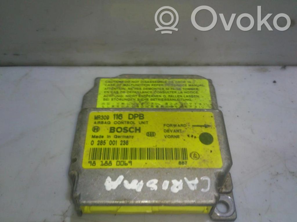 Mitsubishi Carisma Unitate/modul de comandă airbaguri 
