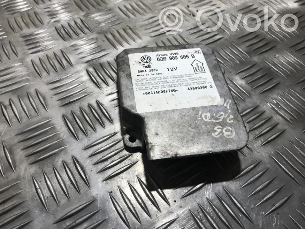 Centralina/modulo airbag   6Q0909605B,5WK42869,5WK42869,6Q0909605B