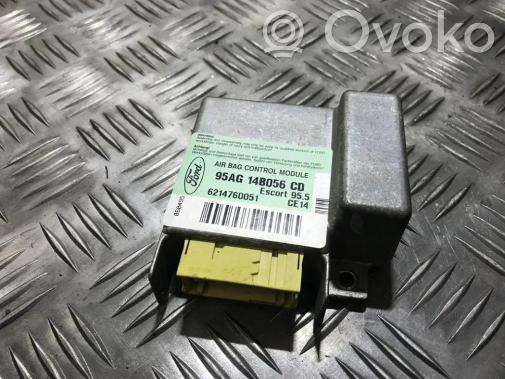 Unitate/modul de comandă airbaguri   95AG14B056CD,6214760051,6214760051,95AG14B056CD