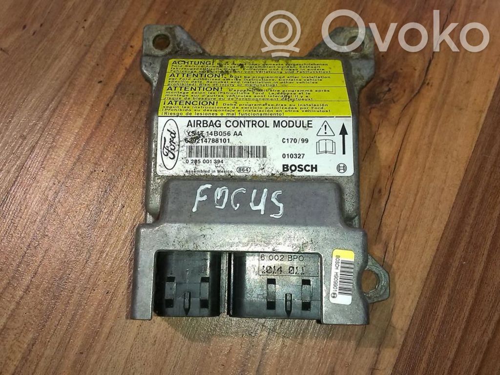 Unidad de control/módulo del Airbag   YS4T14B056AA,YS4T14B056AA