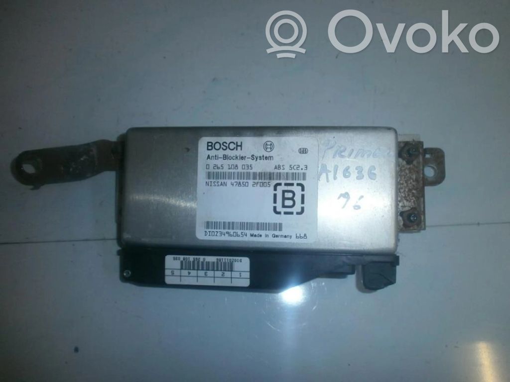 ABS-ohjainlaite/moduuli   0265108035,478502F005,0265108035,478502F005