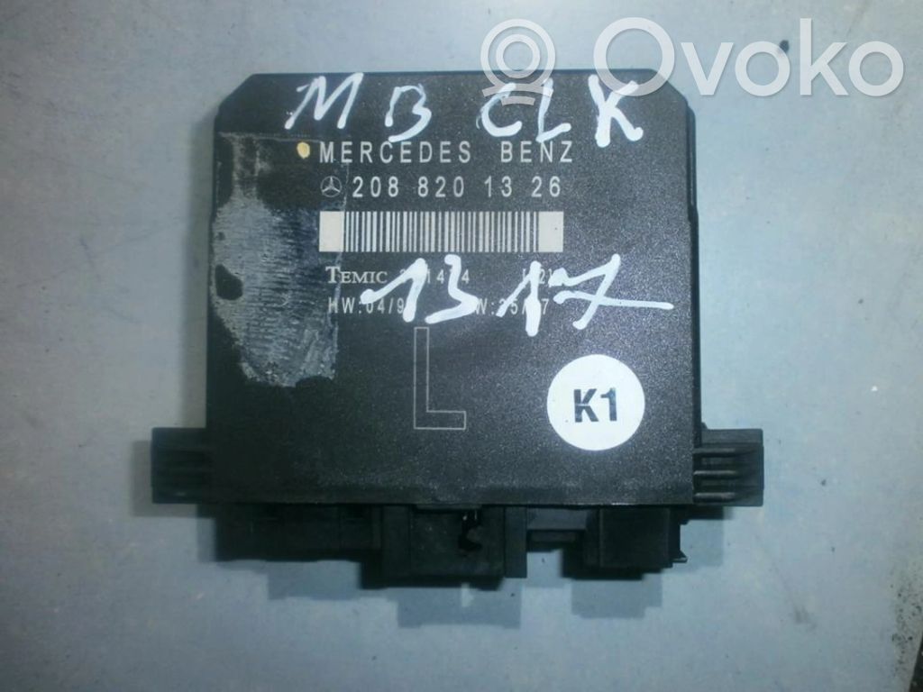 Mercedes-Benz CLK A208 C208 Centralina/modulo portiere 
