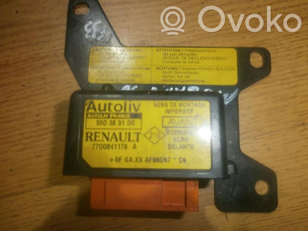 Centralina/modulo airbag   7700841176A,7700841176A