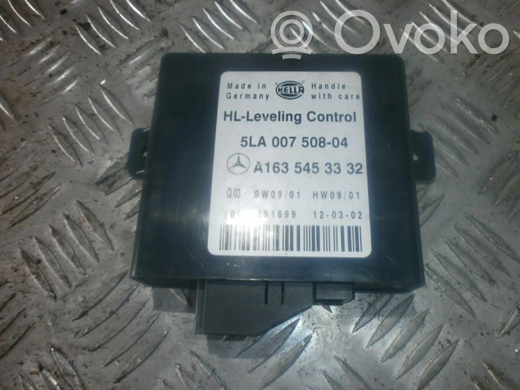 Mercedes-Benz ML W163 Alte unități/module de control