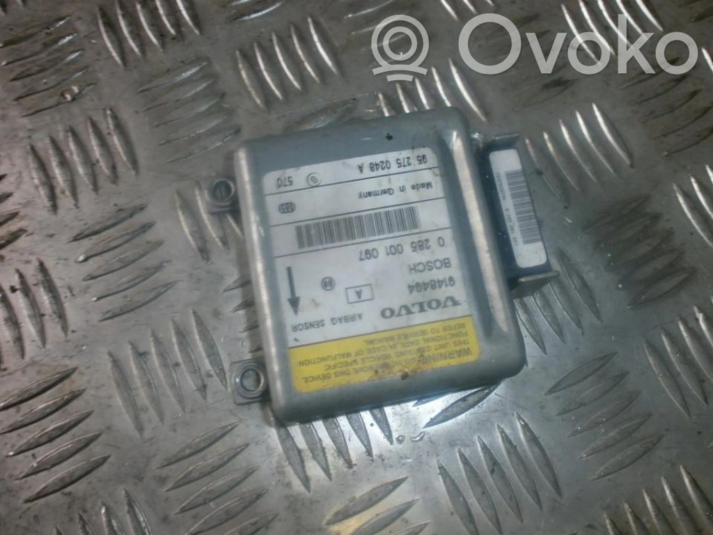 Unidad de control/módulo del Airbag   0285001097,952750248A,0285001097,9148494,952750248A