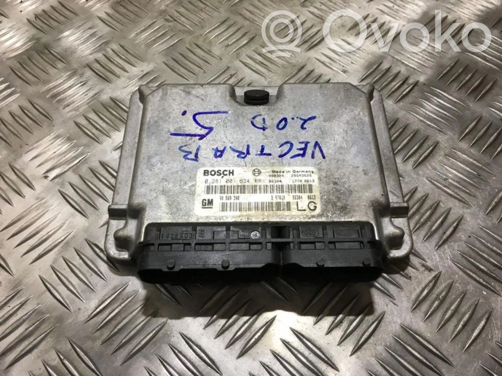 Unidad de control/módulo del motor   0281001634,980304,0281001634,17700613,28SA3626,86304,90569348,980304,B97010863040613