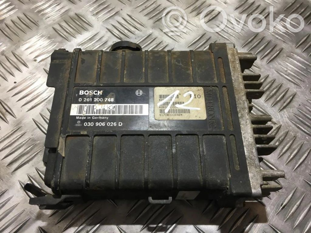 Volkswagen Polo II 86C 2F Centralina/modulo del motore 