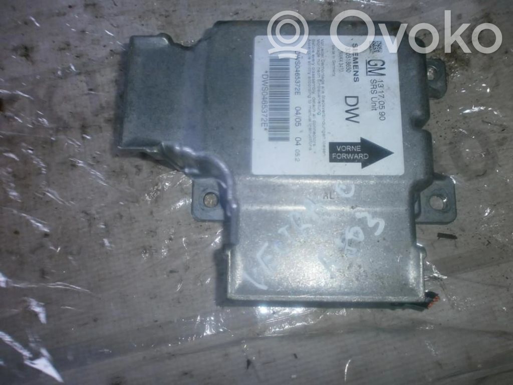 Opel Vectra C Sterownik / Moduł Airbag 