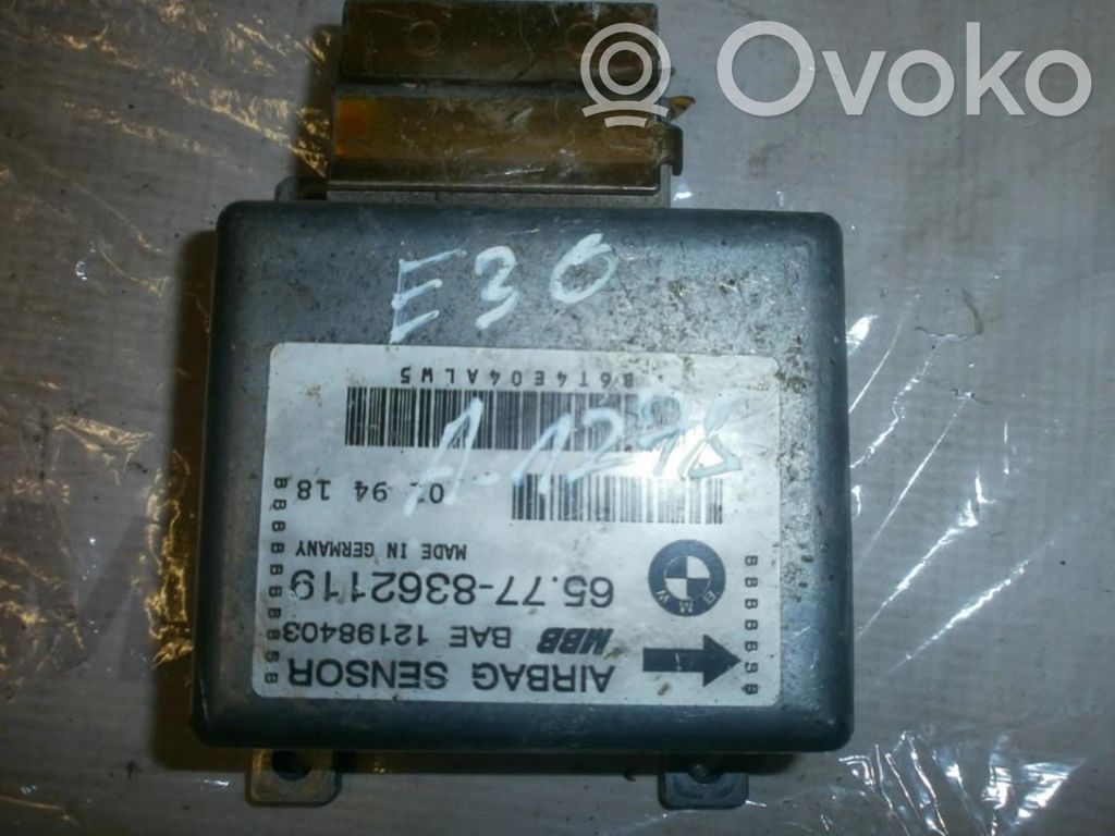 Turvatyynyn ohjainlaite/moduuli   65778362119,12198403,12198403,65778362119