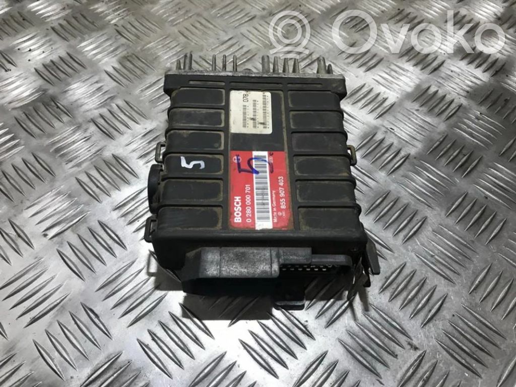 Audi 100 200 5000 C3 Sterownik / Moduł ECU 