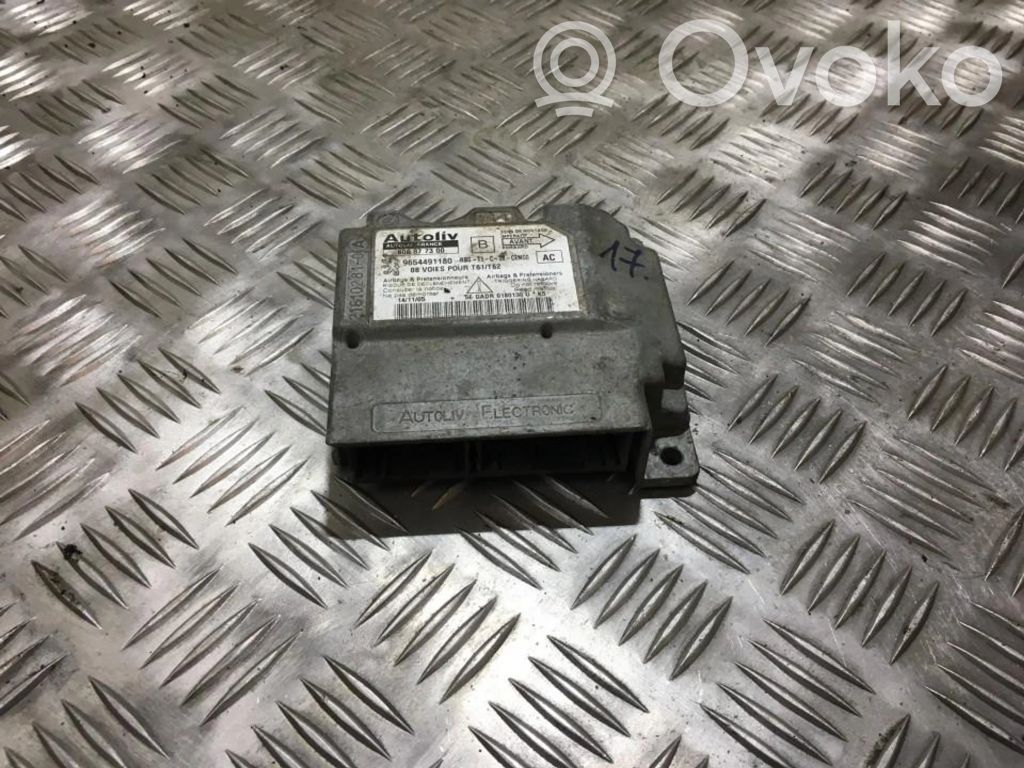 Sterownik / Moduł Airbag   9654491180,606877300,5EGADR0180130U,606877300,9654491180,RBGT5C08CEM00,RBGT5C08CEM00