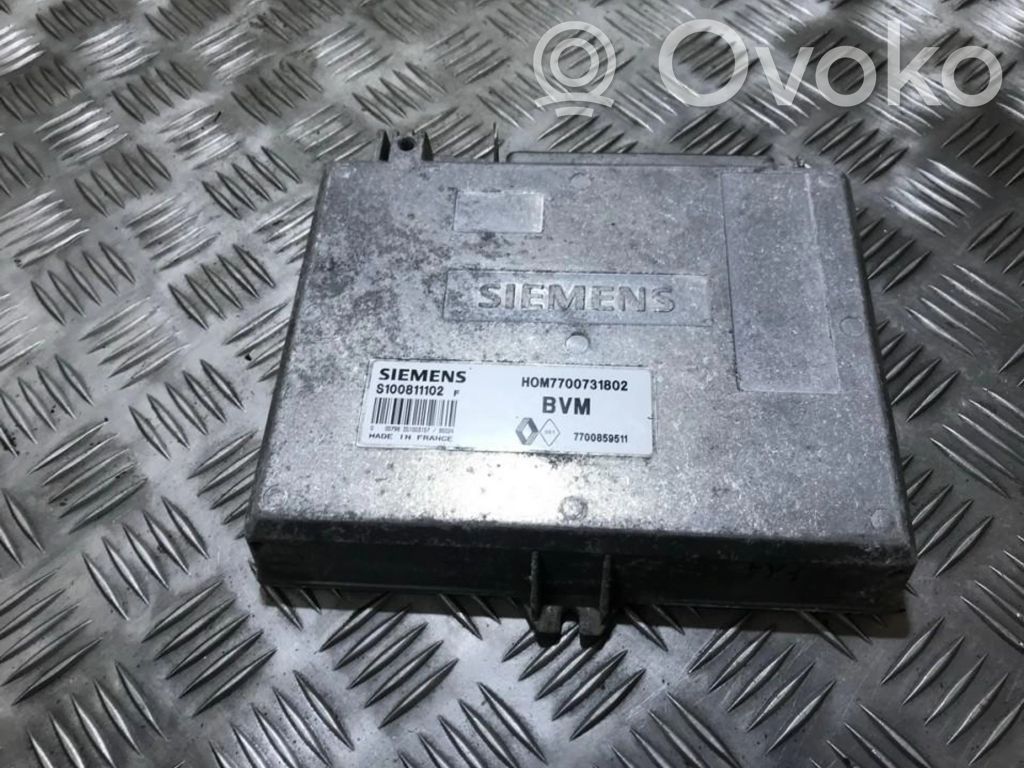 Engine control unit/module   7700859511,HOM7700731802,351003157,7700859511,HOM7700731802,S100811102F
