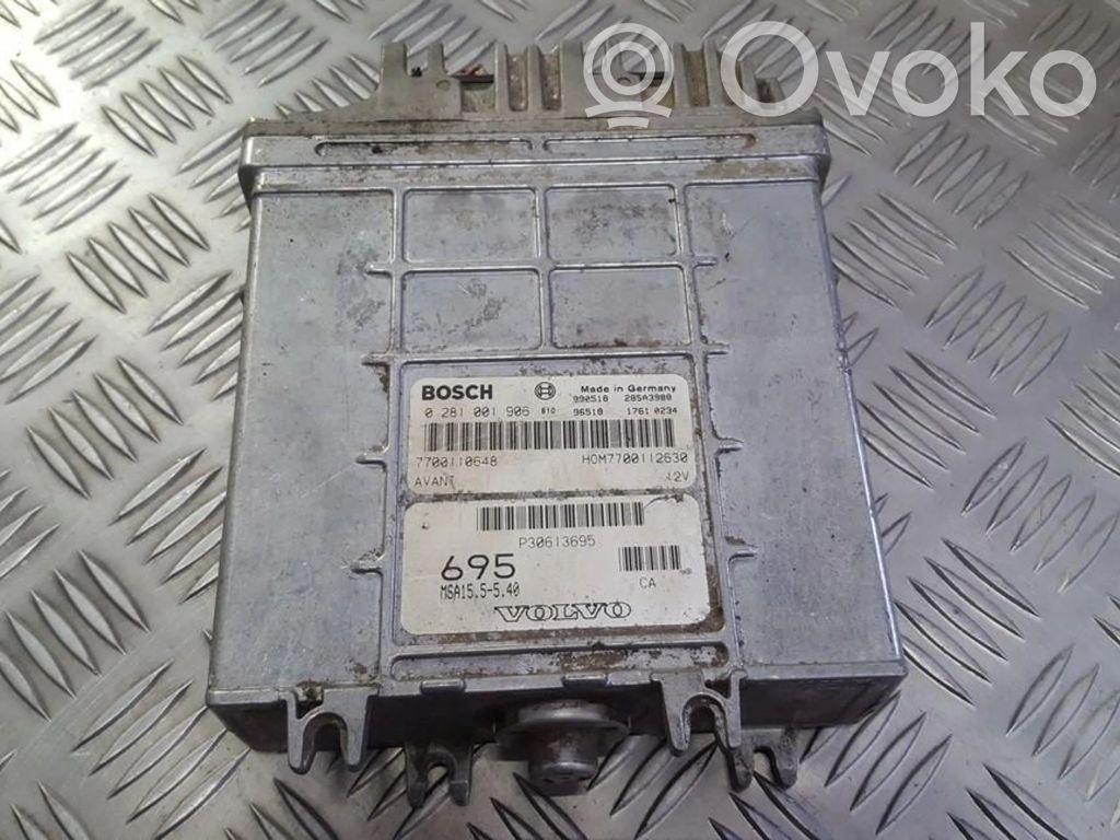 Sterownik / Moduł ECU   0281001906,7700110648,0281001906,7700110648,H0M7700112630,P30613695