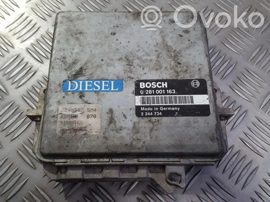 Engine control unit/module   2244734,0281001163,0281001163,2244734