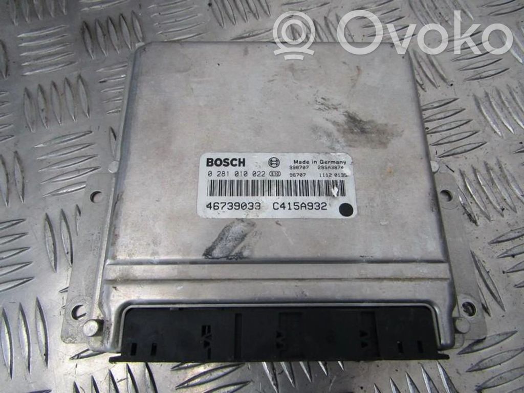 Alfa Romeo 156 Engine control unit/module 