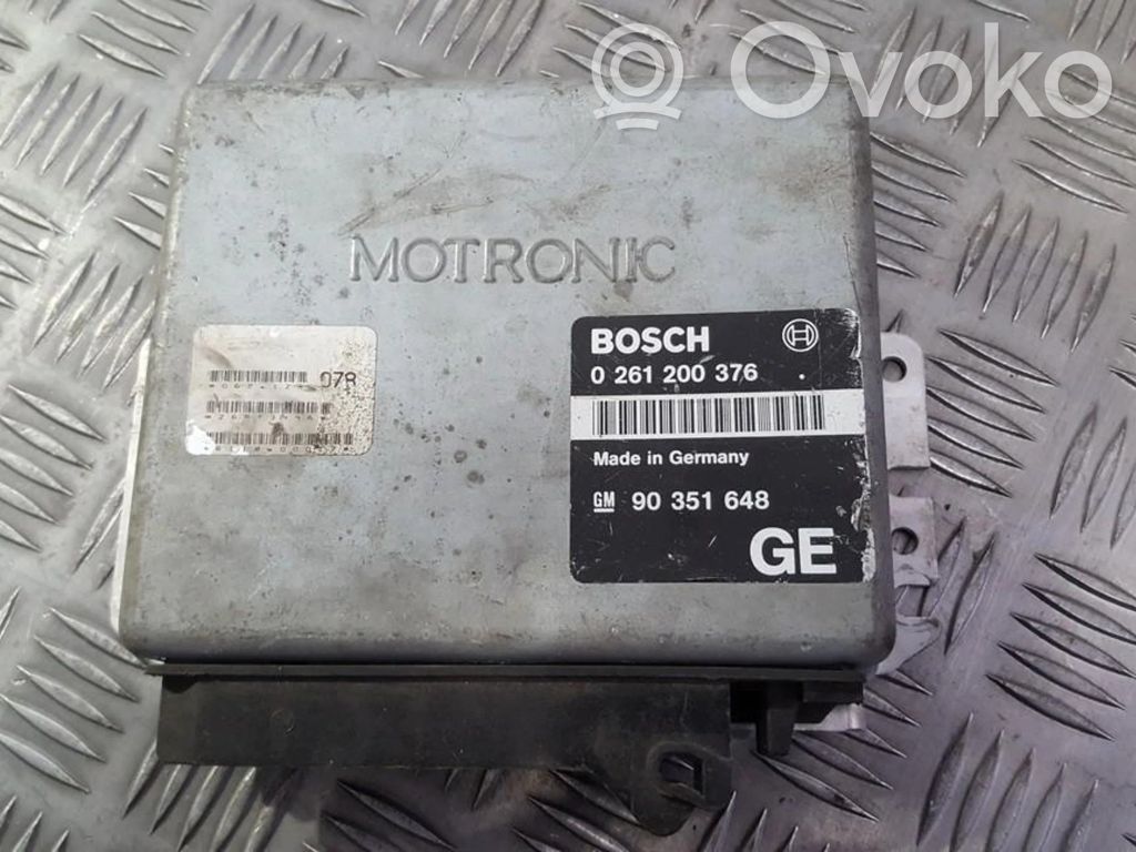 Opel Vectra A Engine control unit/module 