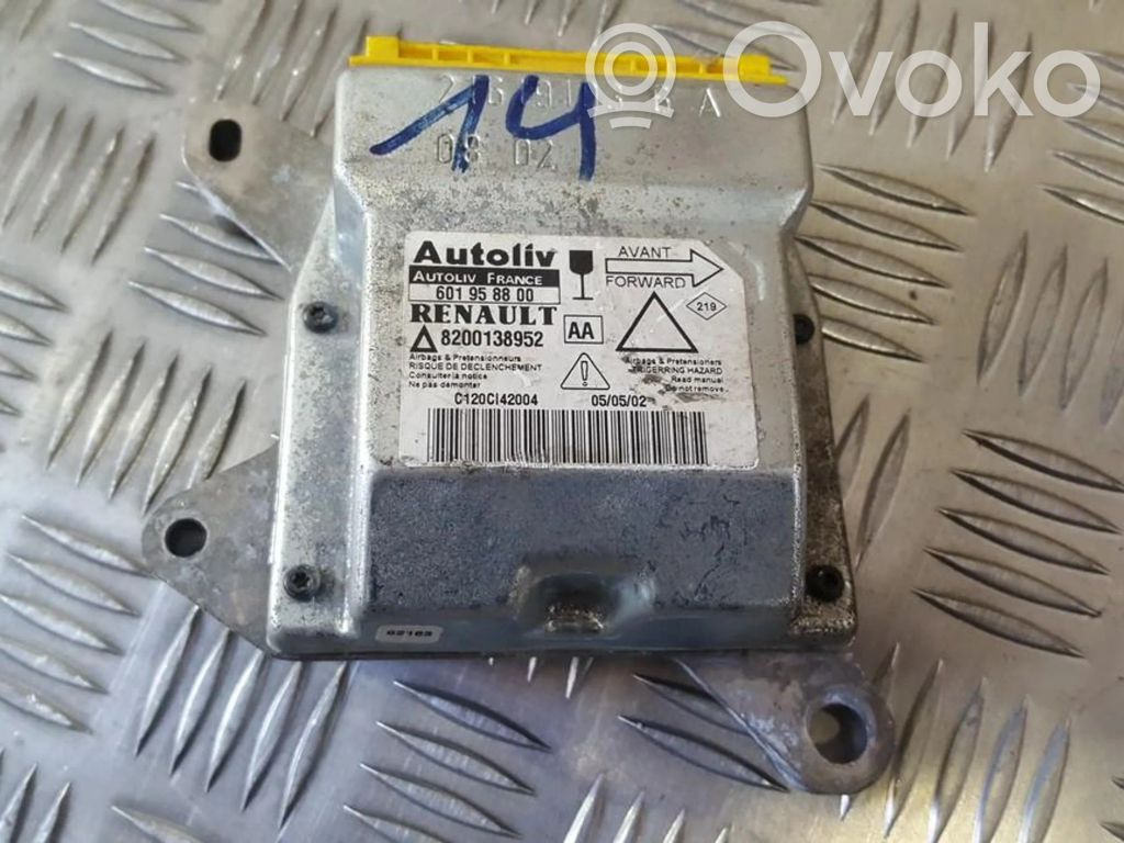Renault Laguna II Centralina/modulo airbag