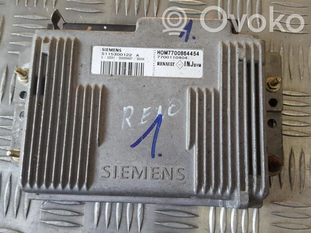 Renault Megane I Engine control unit/module 