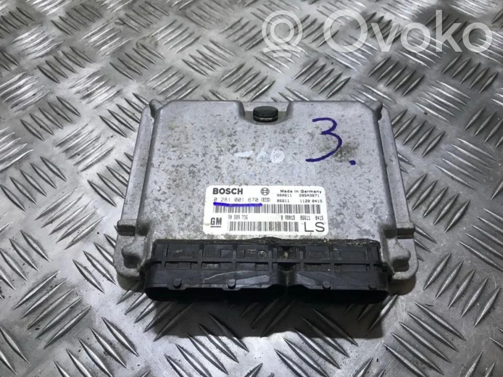 Opel Astra G Centralina/modulo del motore 