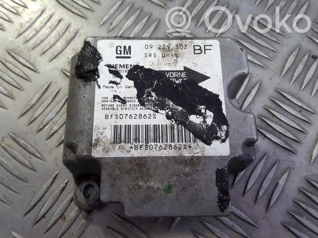 Opel Astra G Centralina/modulo airbag 
