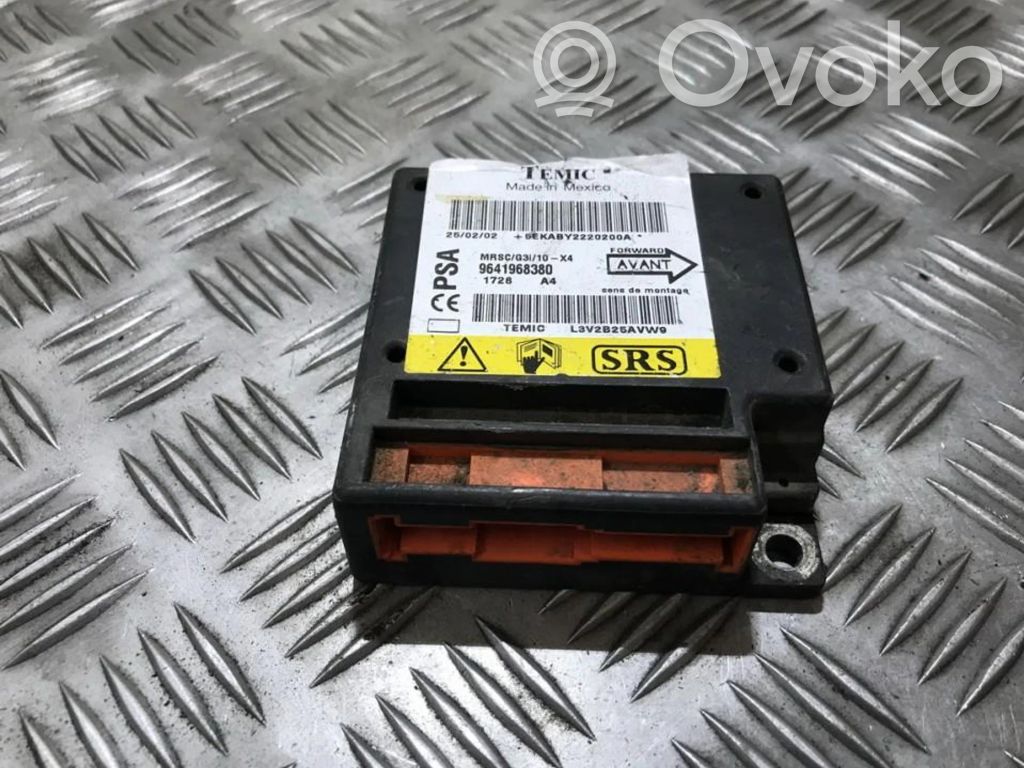 Airbag control unit/module   9641968380,1728A4,1728A4,9641968380