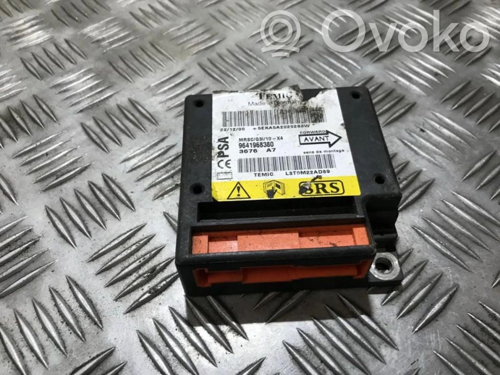 Airbag control unit/module   9641968380,3676A7,3676A7,9641968380