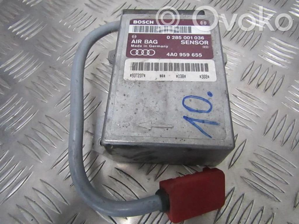 Sterownik / Moduł Airbag   0285001036,4A0959655,0285001036,4A0959655
