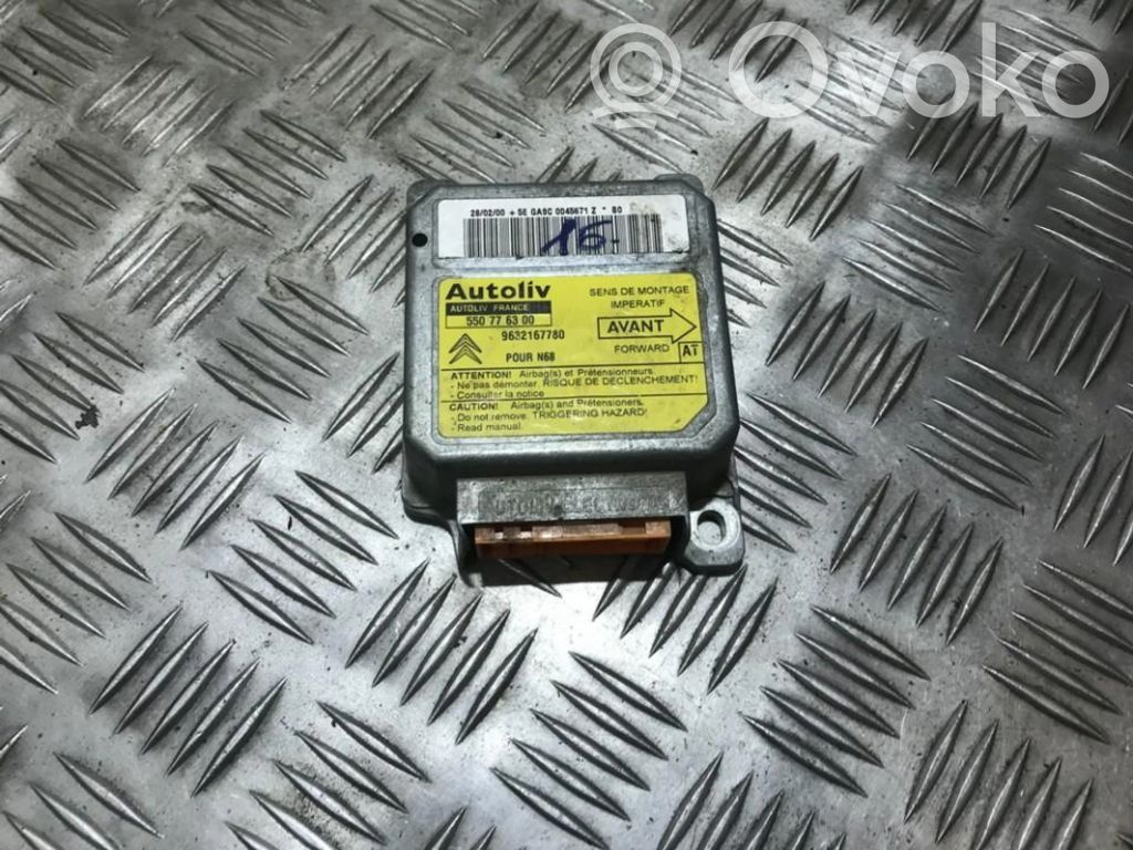 Citroen Xsara Picasso Unitate/modul de comandă airbaguri 