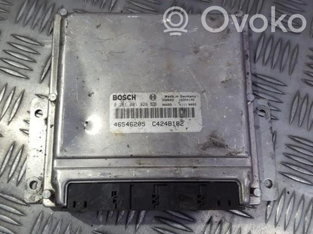 Unidad de control/módulo del motor   0281001928,46546205,0281001928,46546205