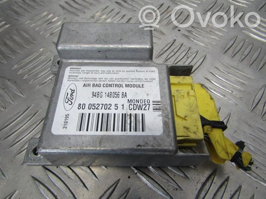 Ford Mondeo MK I Unitate/modul de comandă airbaguri 