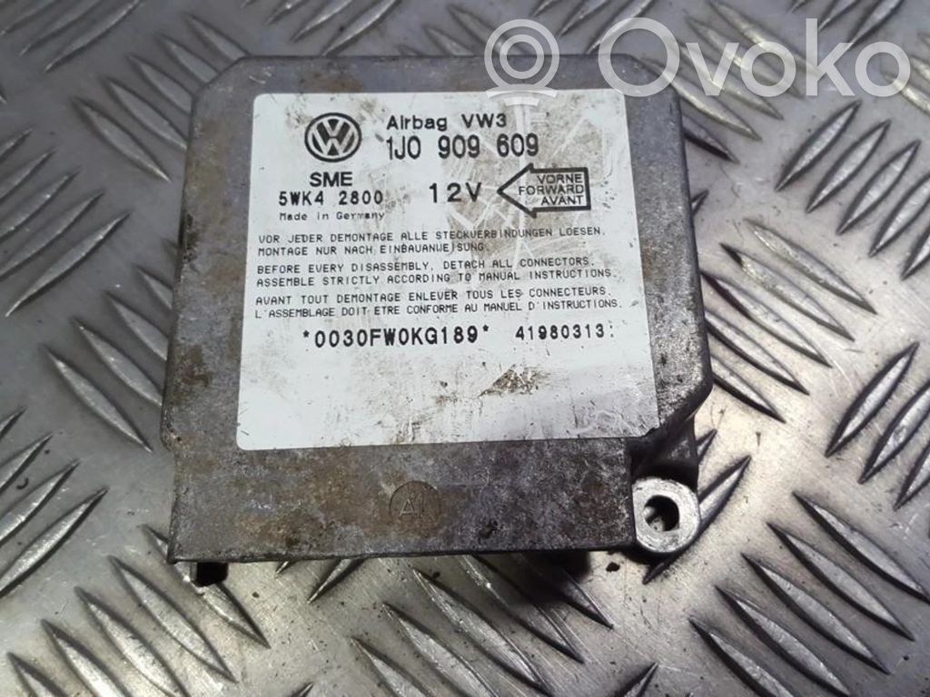 Centralina/modulo airbag   1J0909609,5WK42800,1J0909609,5WK42800