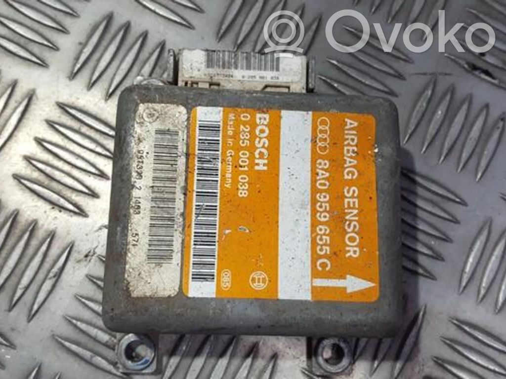 Centralina/modulo airbag   8A0959655C,0285001038,0285001038,8A0959655C