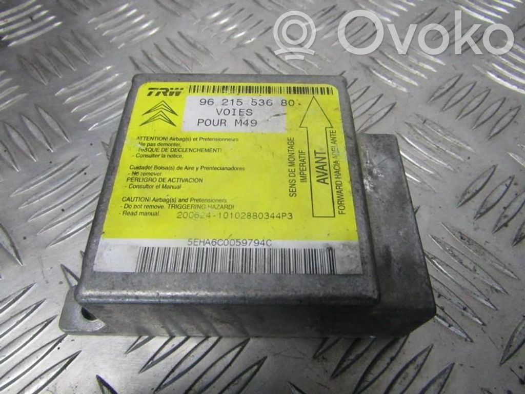Unidad de control/módulo del Airbag   9621553680,9621553680