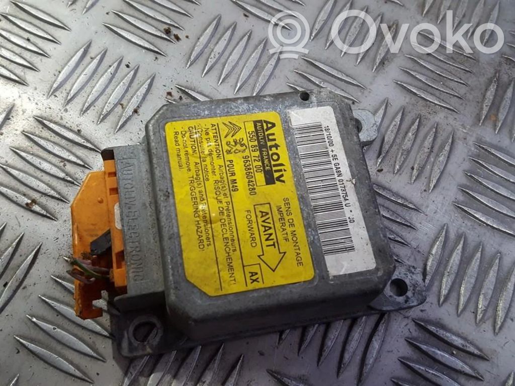 Citroen Berlingo Unitate/modul de comandă airbaguri 