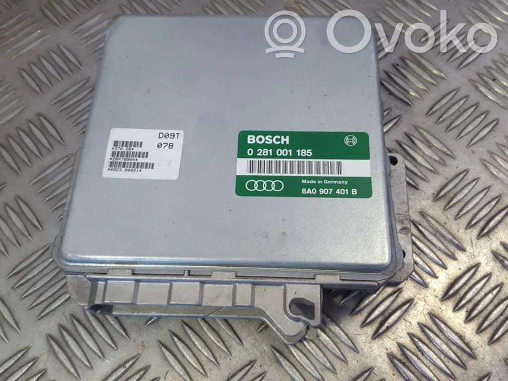 Moottorin ohjainlaite/moduuli   8A0907401B,0281001185,0281001185,8A0907401B