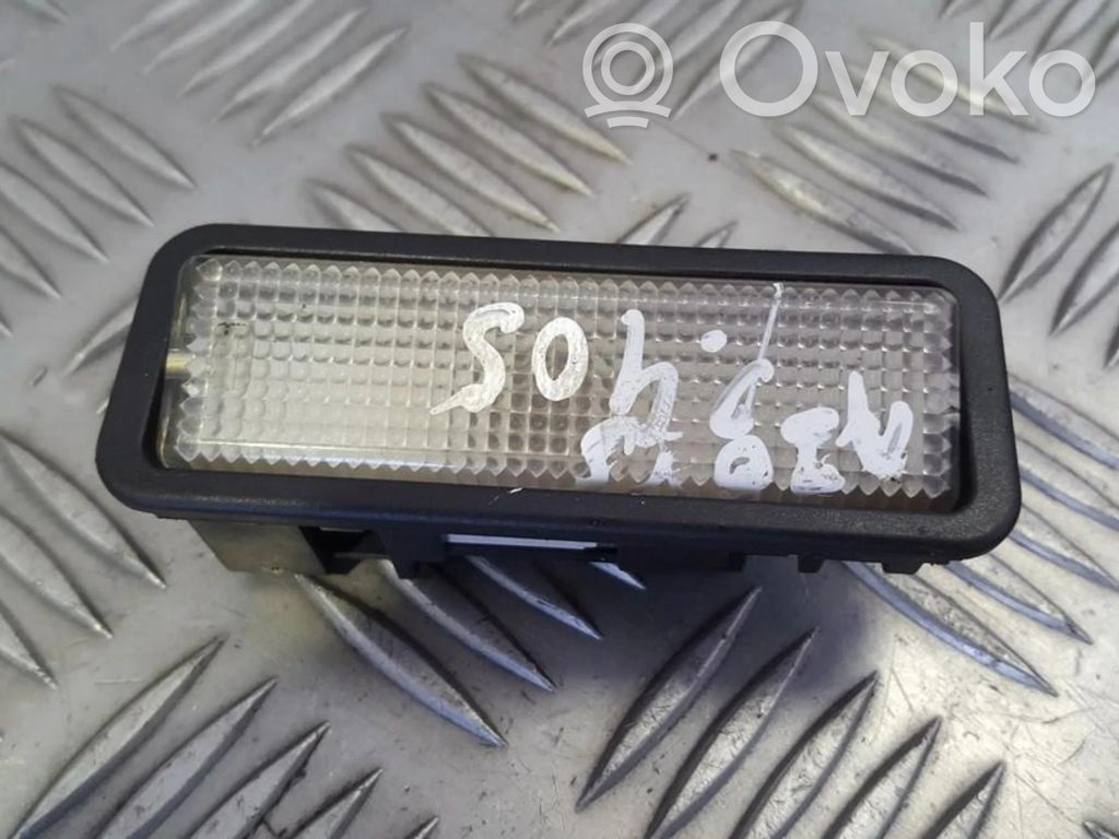 Luz del asiento trasero