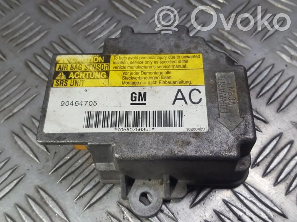 Opel Vectra B Sterownik / Moduł Airbag 