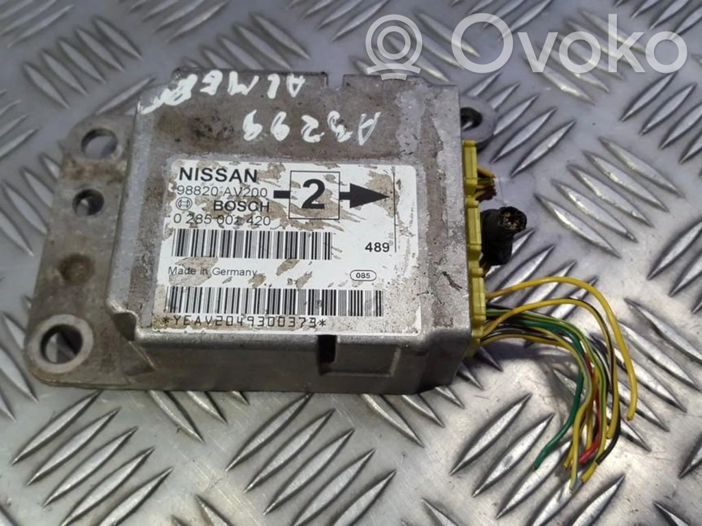 Nissan Primera Centralina/modulo airbag 