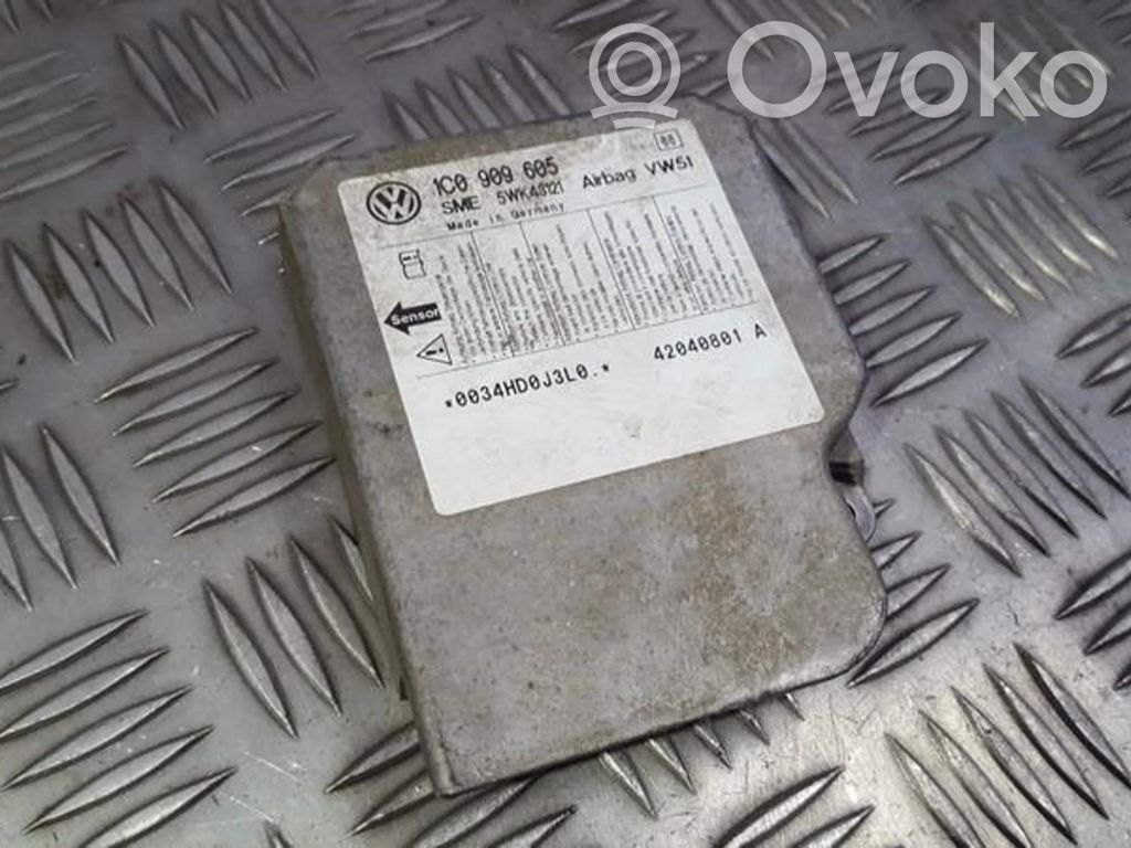 Unitate/modul de comandă airbaguri   1C0909605,5WK43121,1C0909605,5WK43121