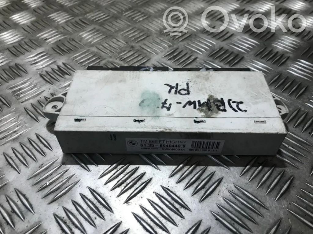 BMW 7 E65 E66 Unidad de control/módulo de la puerta 
