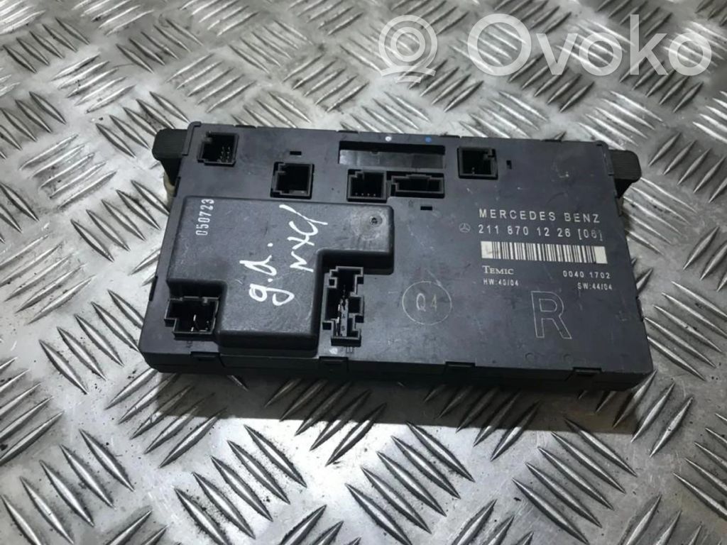 Unité de commande module de porte   2118701226,00401702,00401702,2118701226,HW4004,SW4404